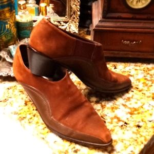 ❤ Jennifer Moore size 8 Cowboy booty leather